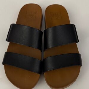 Reef Black and Brown Women's Sandals